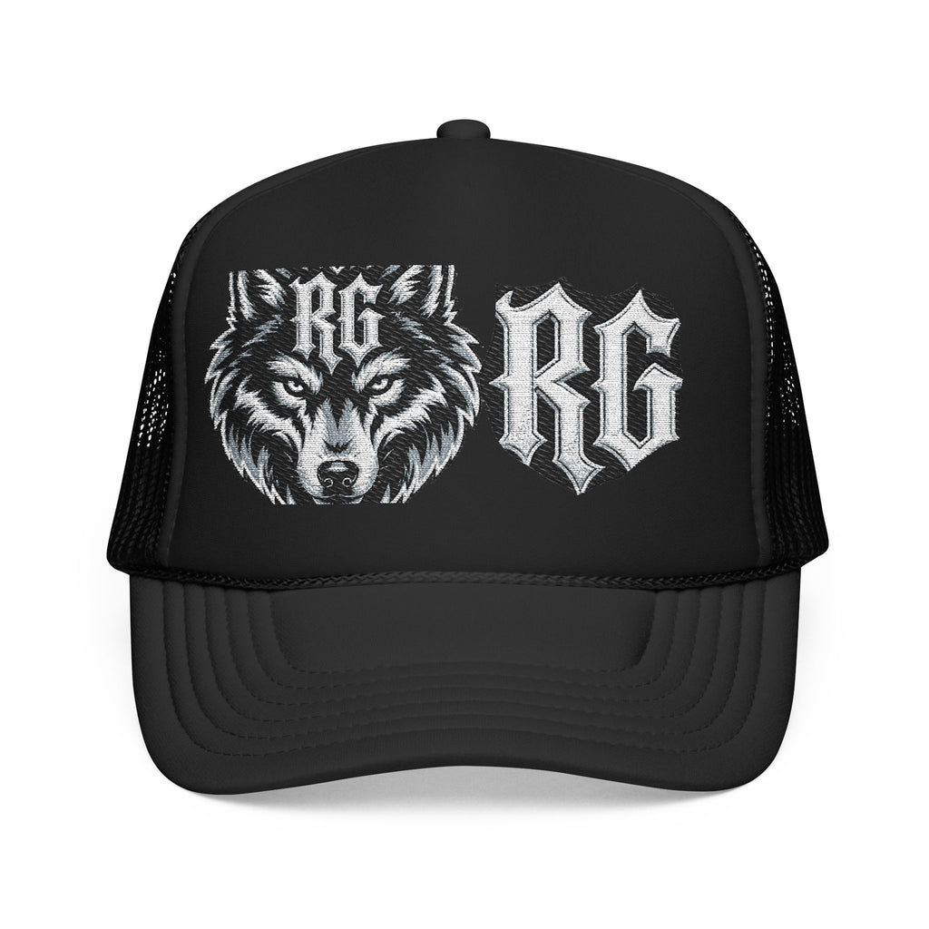 Wolf Patch Trucker Hat — RG Logo Foam Cap