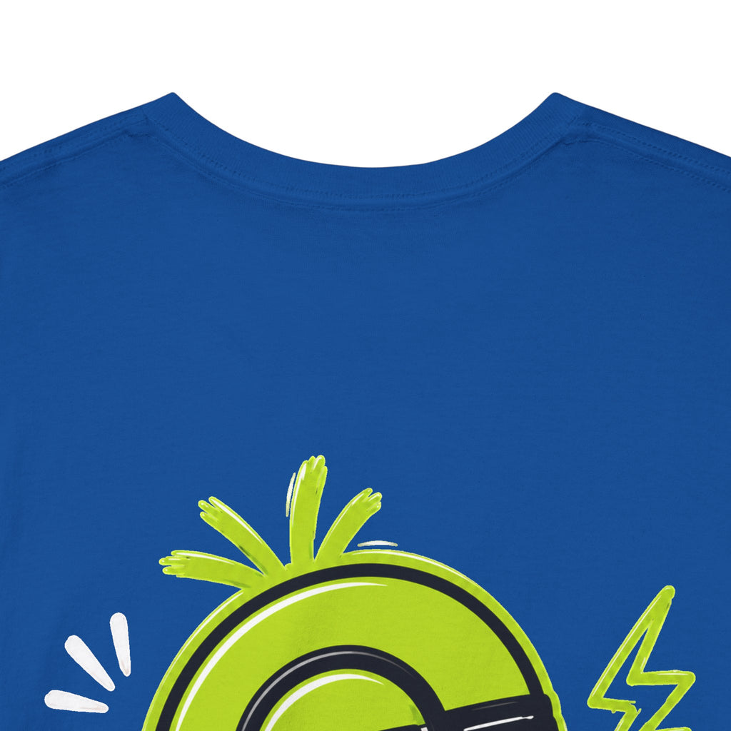 Juicy Graffiti Tee — Neon Green Street Art Graphic T-Shirt