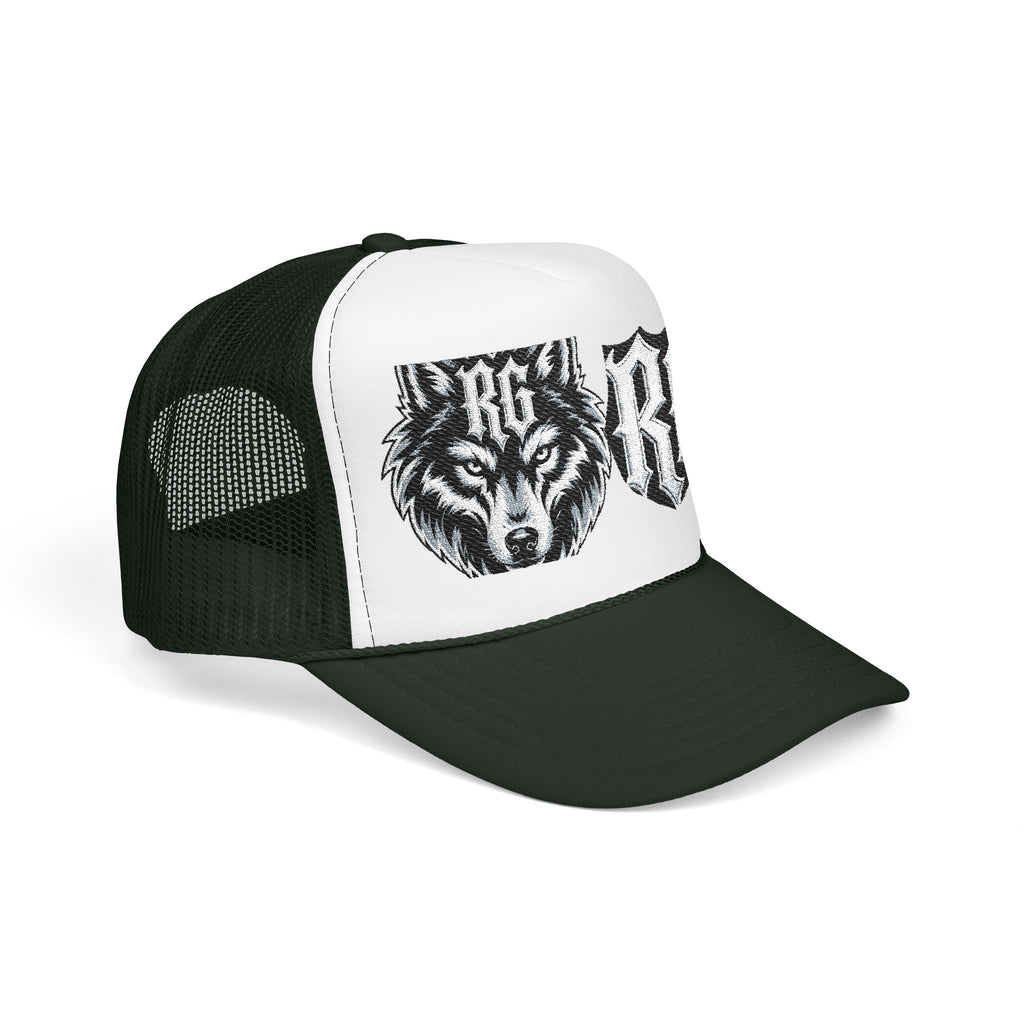 Wolf Patch Trucker Hat — RG Logo Foam Cap