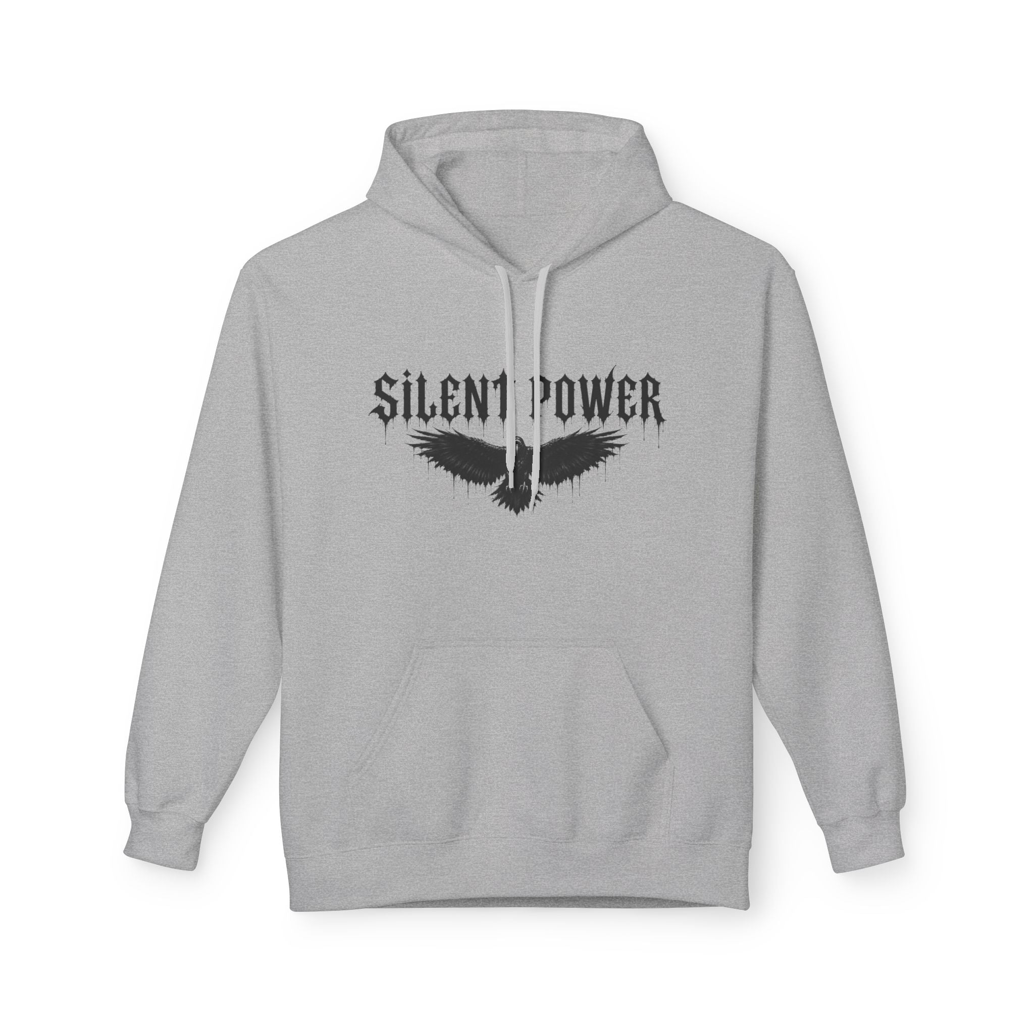 Silent Power Hoodie — Lion Crest Graphic Pullover