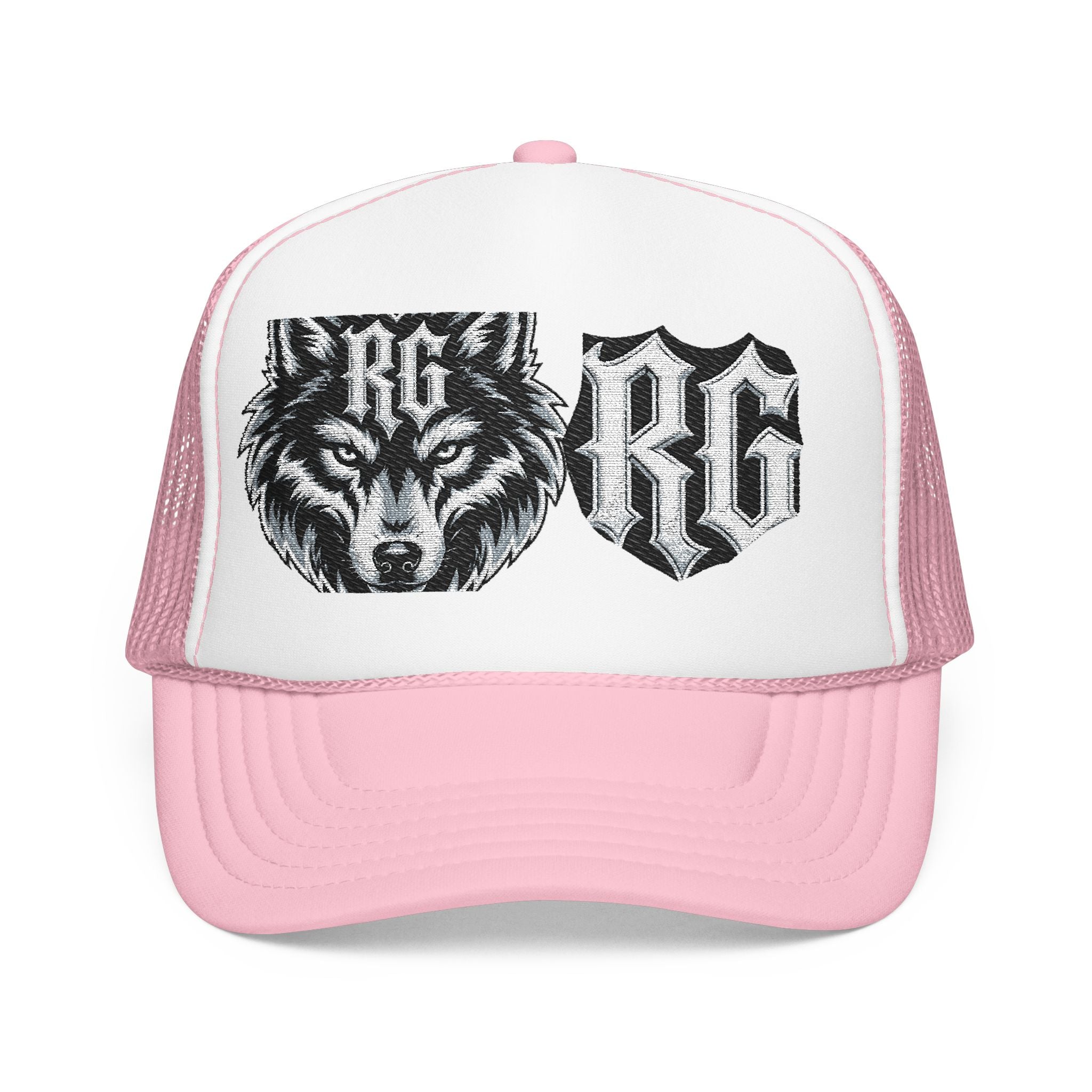 Wolf Patch Trucker Hat — RG Logo Foam Cap