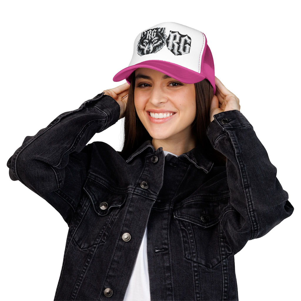 Wolf Patch Trucker Hat — RG Logo Foam Cap