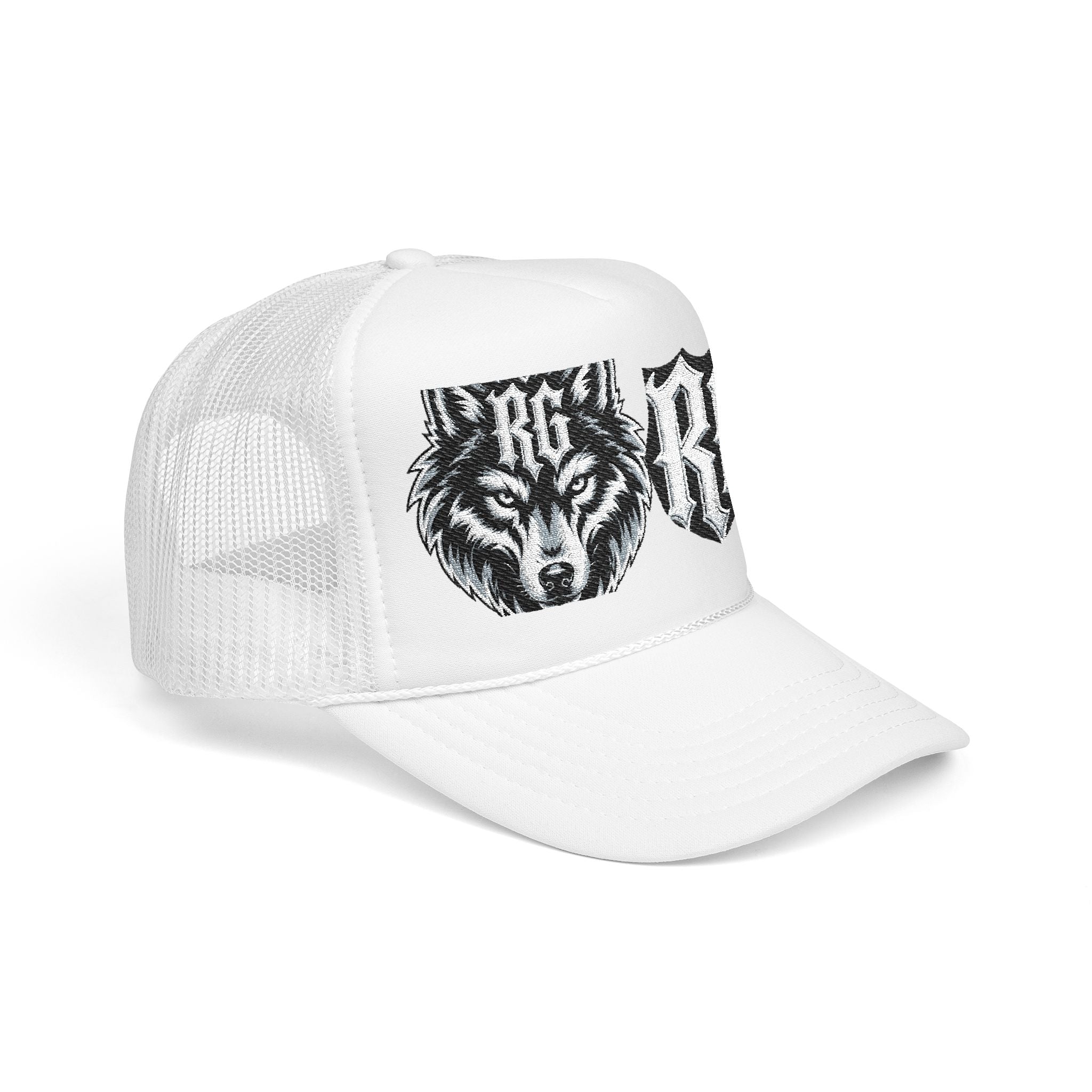 Wolf Patch Trucker Hat — RG Logo Foam Cap