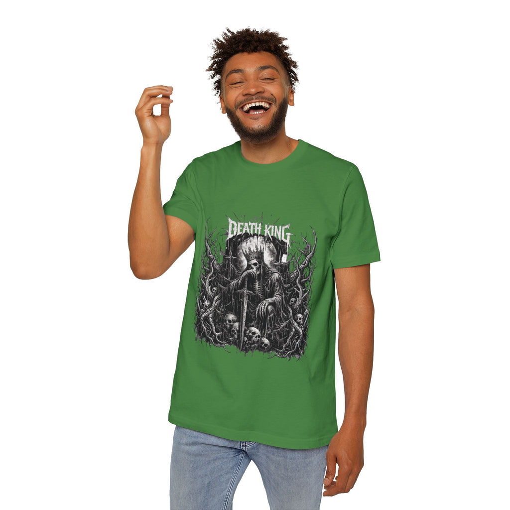 Grim Reaper Forest T-Shirt — Dark Skull Gothic Tee