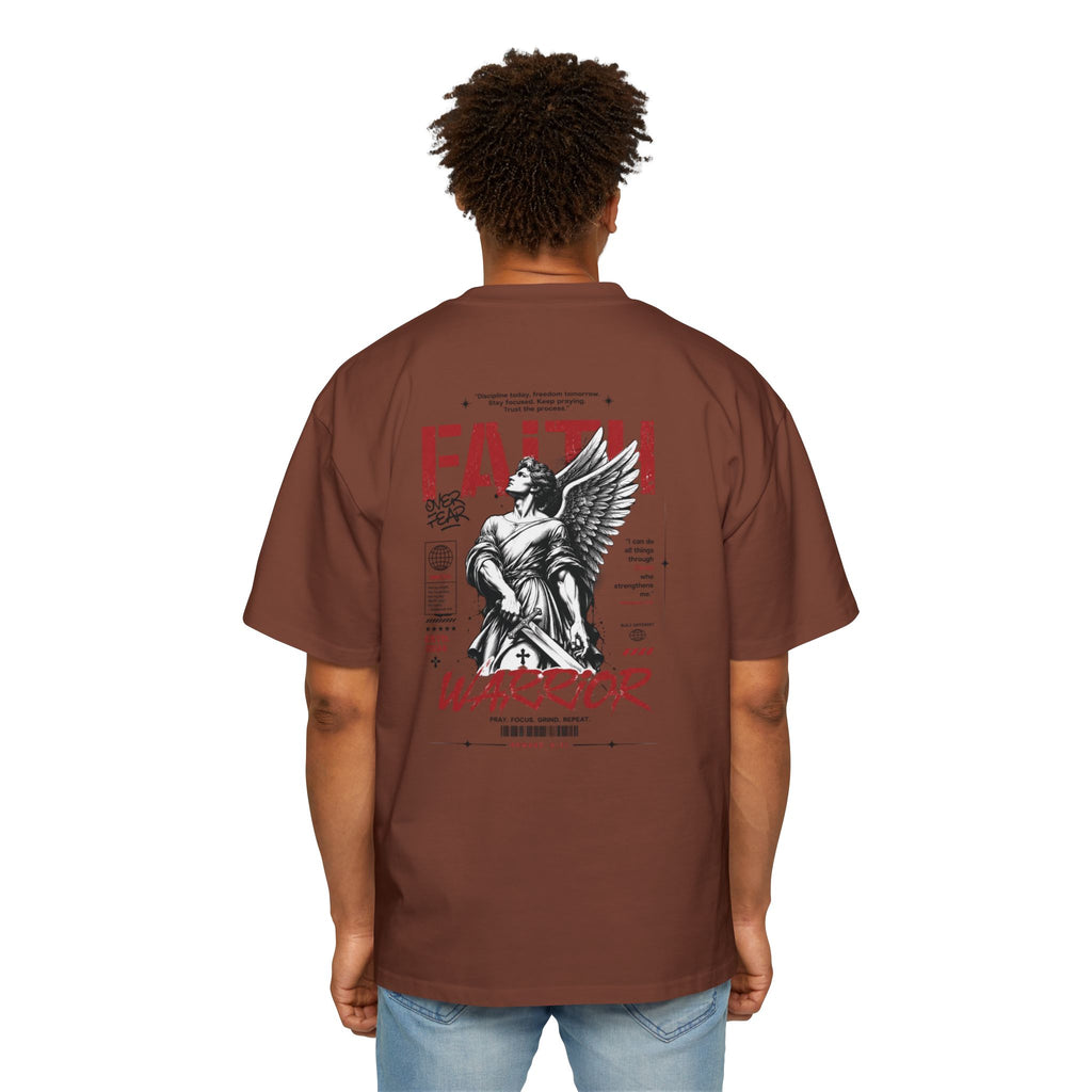 Faith Warrior T‑Shirt — “No Weapon Formed Against Me Shall Prosper” Inspirational Christian Tee