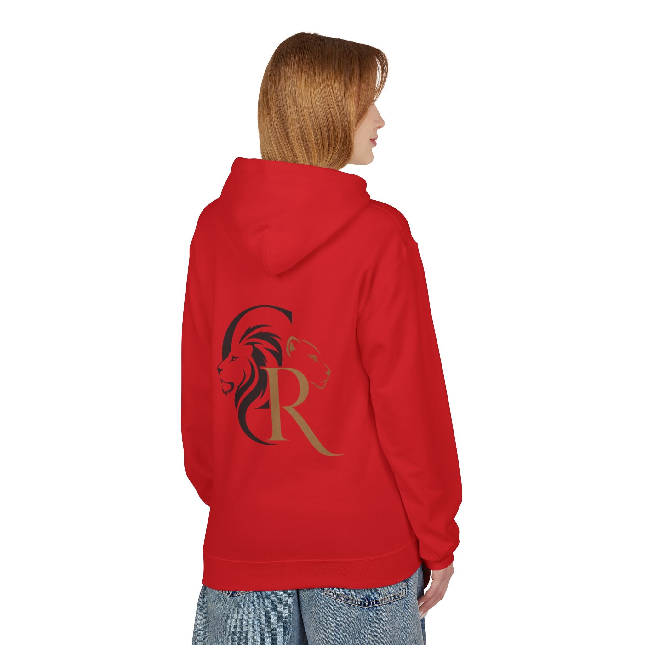 Silent Power Hoodie — Lion Crest Graphic Pullover