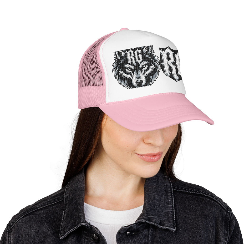 Wolf Patch Trucker Hat — RG Logo Foam Cap