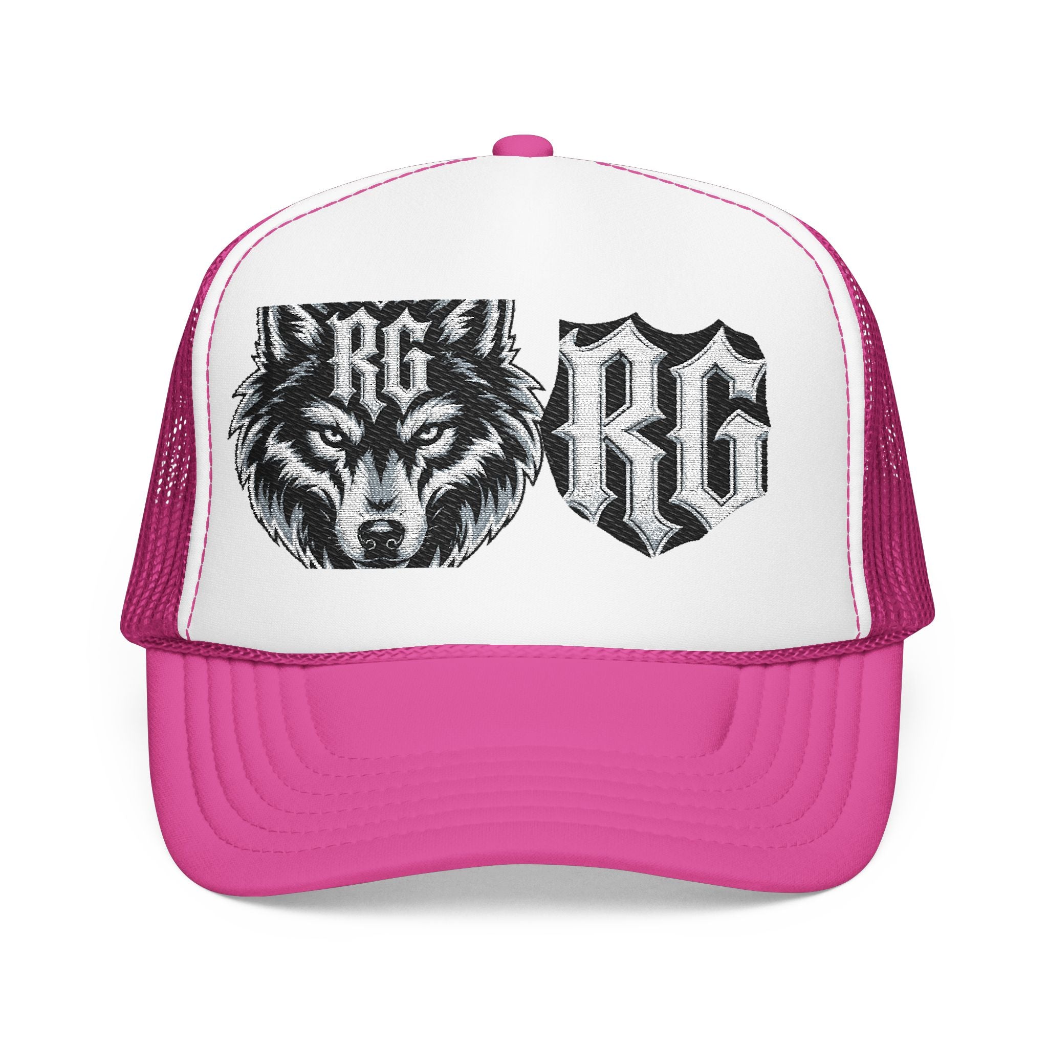 Wolf Patch Trucker Hat — RG Logo Foam Cap