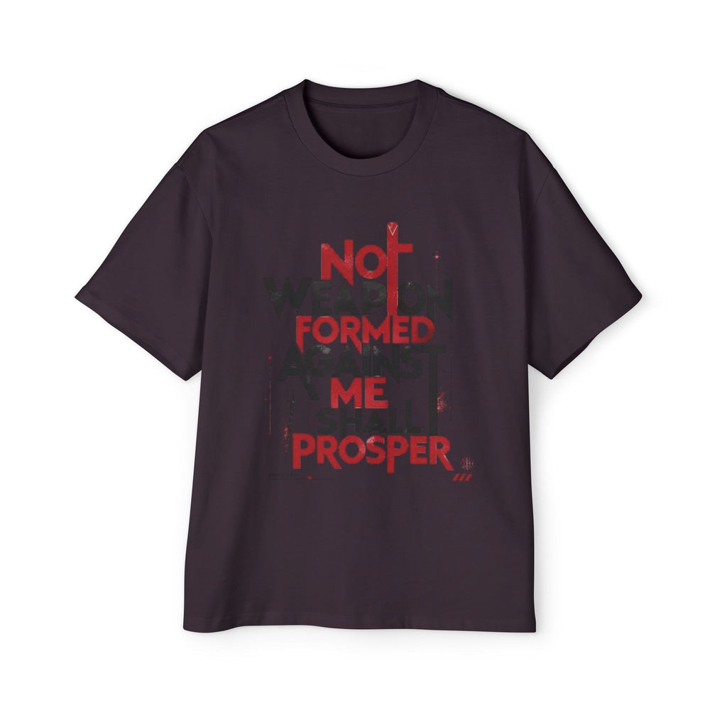 Faith Warrior T‑Shirt — “No Weapon Formed Against Me Shall Prosper” Inspirational Christian Tee