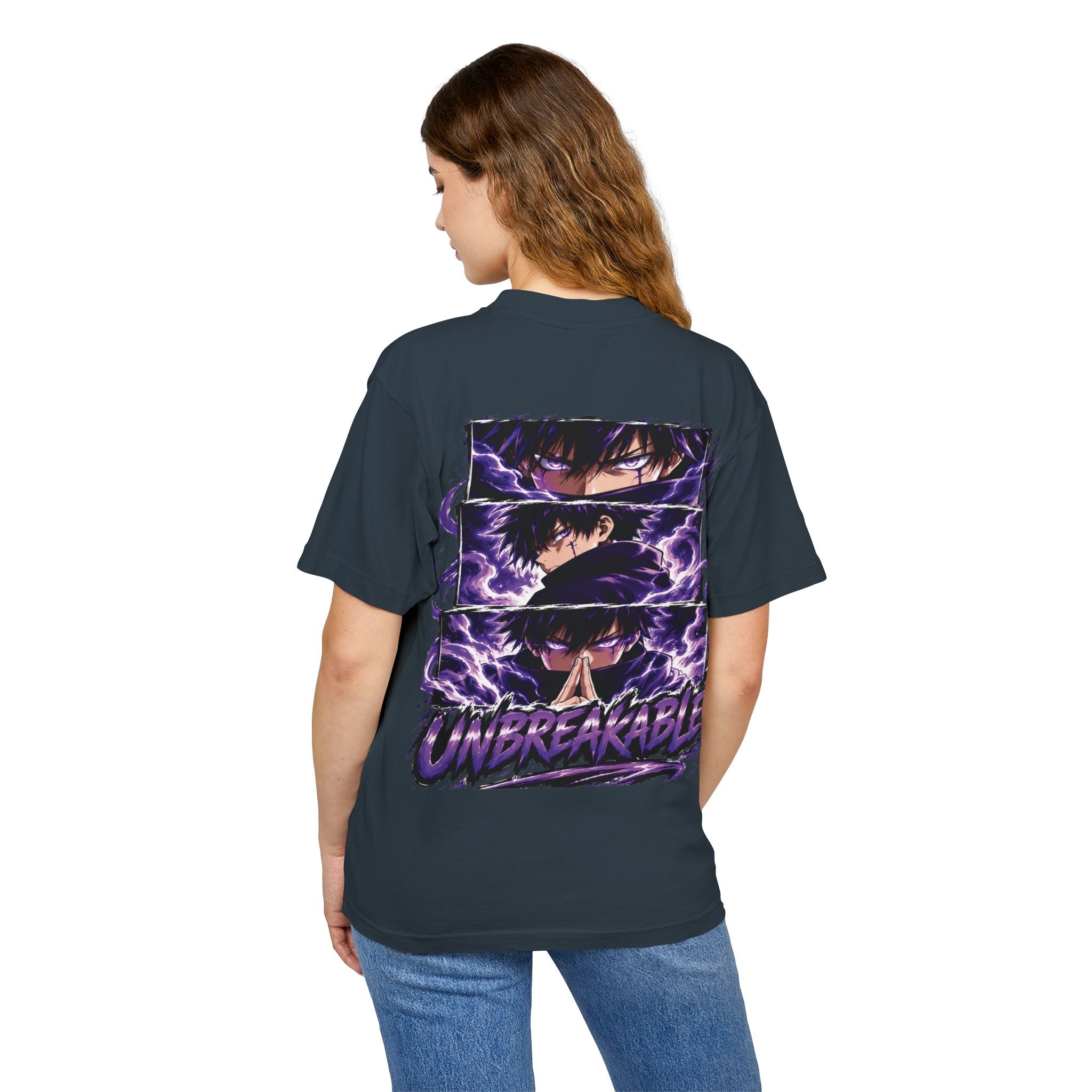 Discipline Over Distractions Graphic Tee — ‘Unbreakable’ Anime-Inspired Streetwear